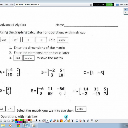 Alg II Unit 1 8-20-15