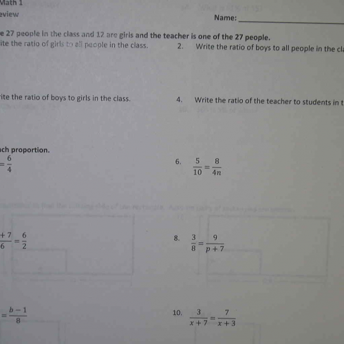 Unit 4 Review