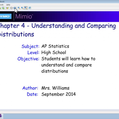 Chapter 4 - Understanding and Comparing Distributions