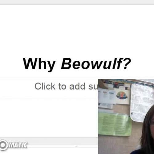 Why do we read Beowulf?