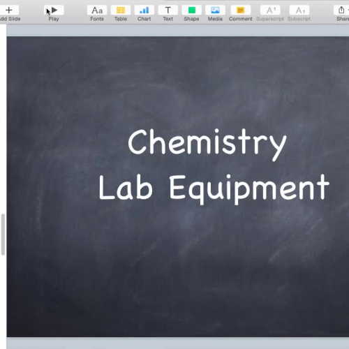 Mr. Rasby Chemistry Lab Equipmet