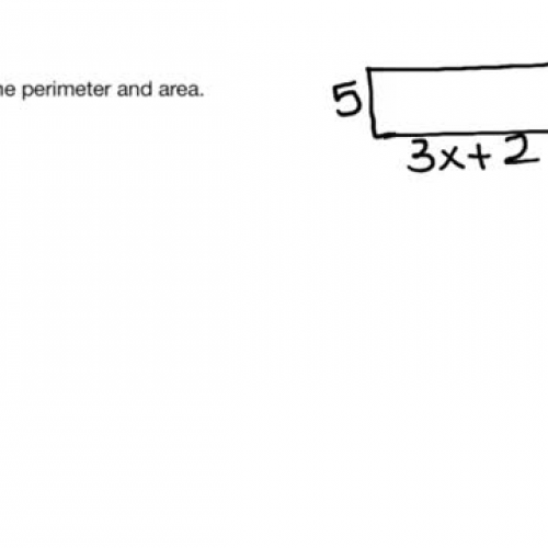 Perimeter and Area with Expressions