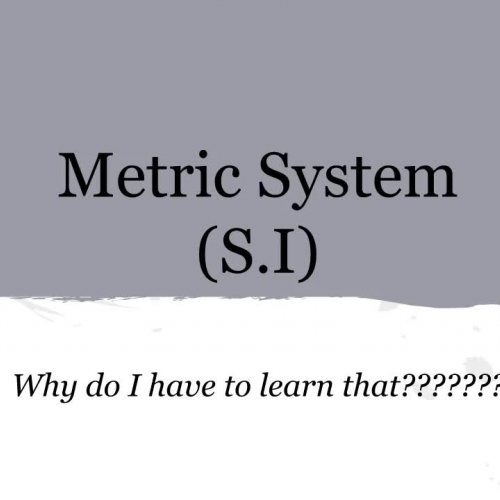 Metric System