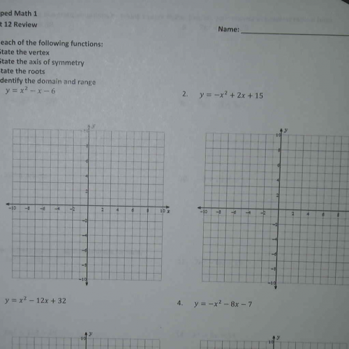 Unit 12 Review