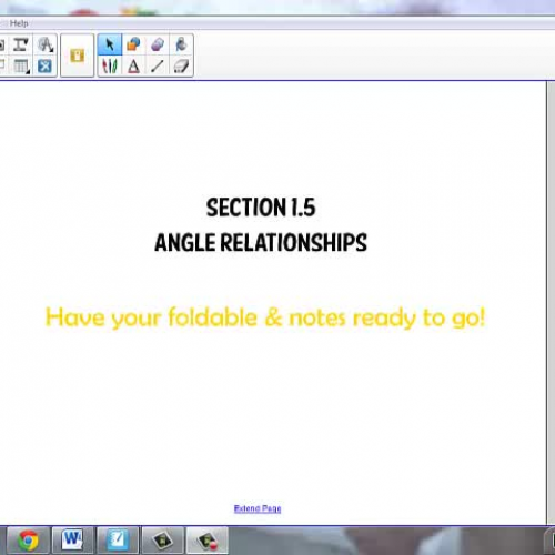 Section 1.5 Video Mrs. John Geometry 