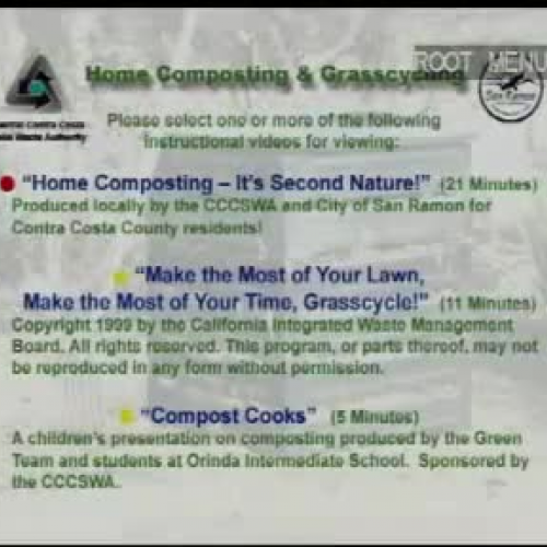 Home Composting - It's Second Nature! - Part I 