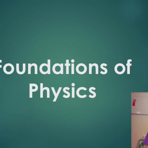 01a Foundations of Physics