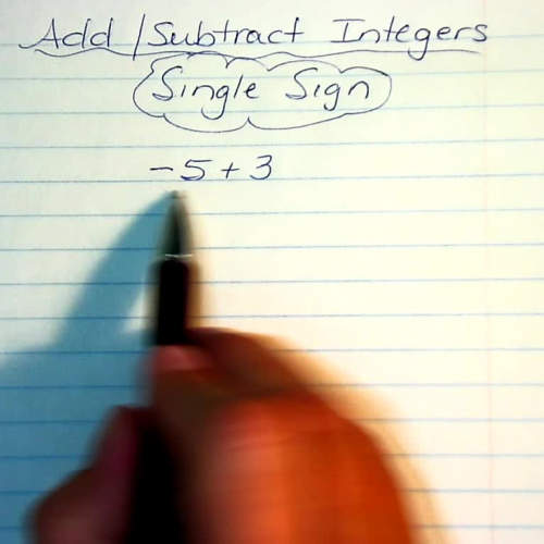 Corbin 1 Adding and Subtracting Integers