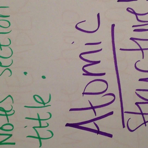 Atomic Structure Notes