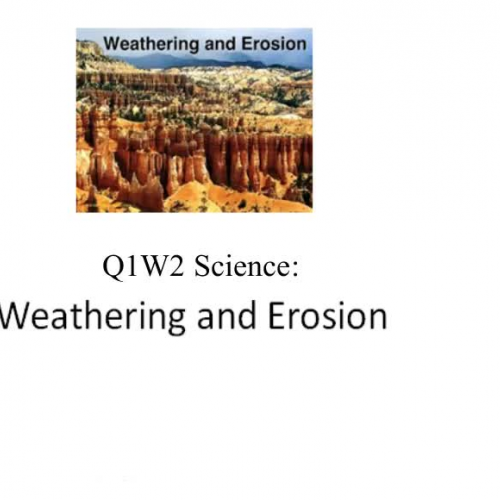 8th Grade Science Q1W2 L1 L2