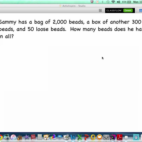 Modeled Drawing Grade 3 Item 1