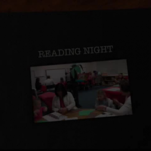 Reading Night 2014-2015