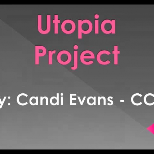 Utopia Project by Candi Evans