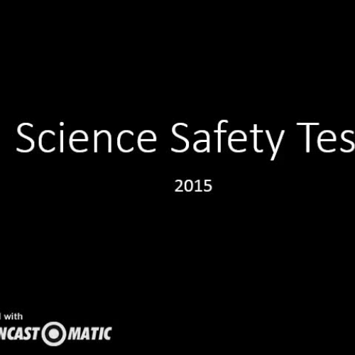 Science Safety Test