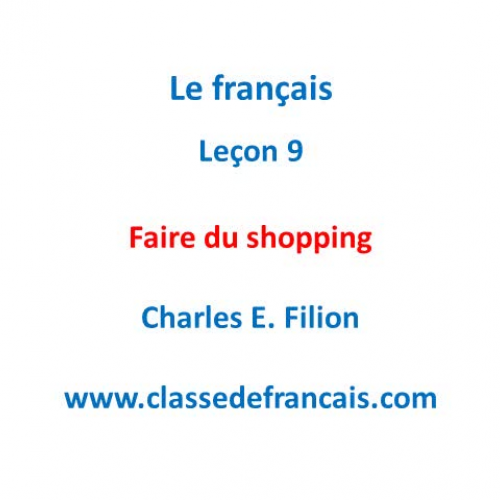French Survival Kit - Lesson 9 - shopping / buying clothes