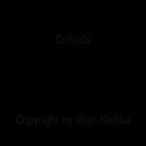 Colloids (ASL) Ms. Solomon-Klebba