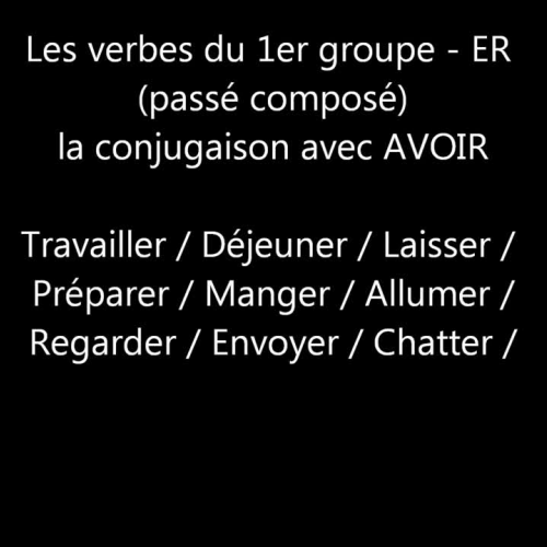 Leçon de français - 5 - Verbes du quotidien - reflexive verbs - daily actions (past)