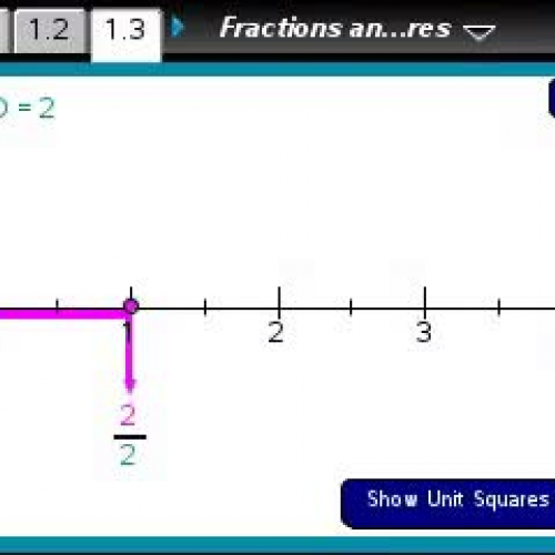 Fractions and Unit Squares [TI Building Concepts Preview Video]