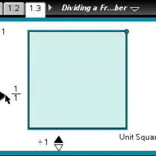 Dividing a Fraction by a Whole Number [TI Building Concepts Preview Video]