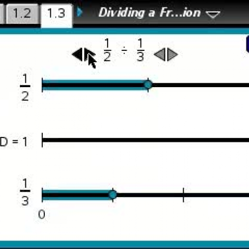 Dividing a Fraction by a Fraction [TI Building Concepts Preview Video]