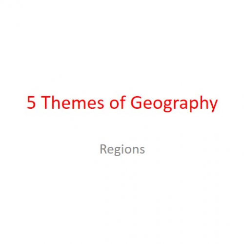 5 Themes - Regions