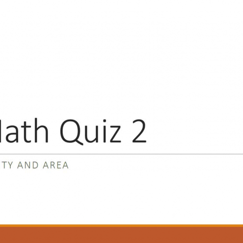 7 Math Quiz