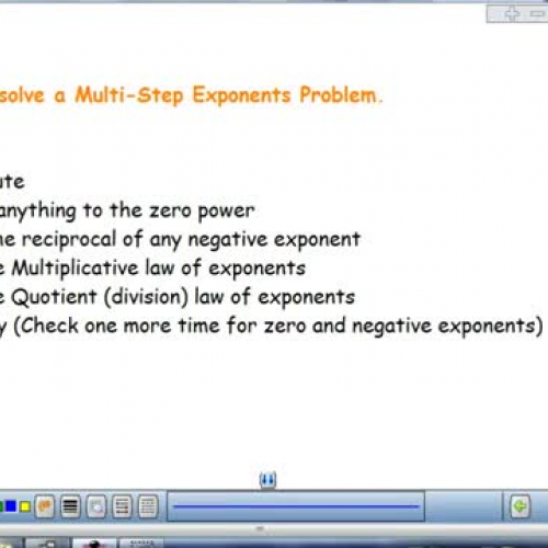 Multi-Step Exponent Problems
