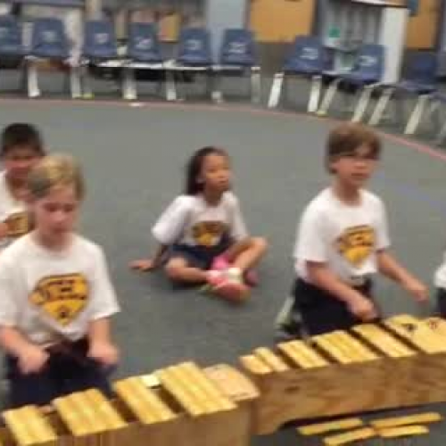 15-16 Ms. Winne's 2nd grade class "Diddle Diddle Dumpling" (xylophones) Dupont/Hiller