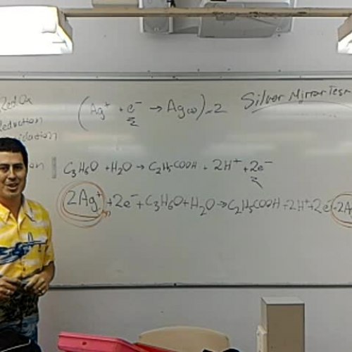 Telling aldehydes fm ketones w tollen's reagent