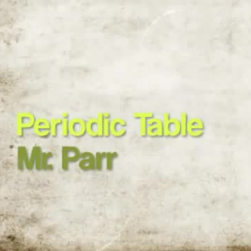 The Periodic Table Song
