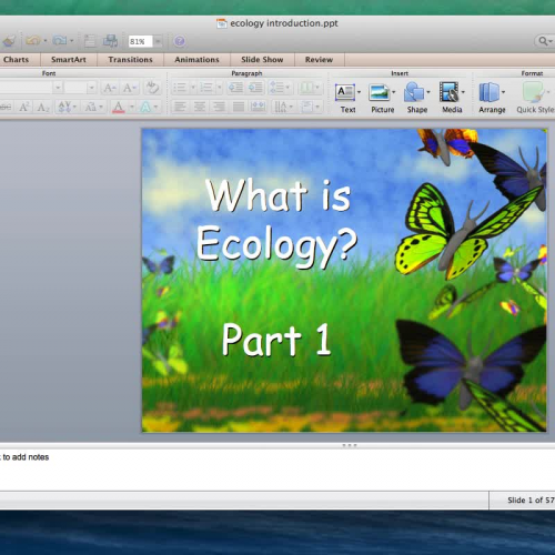 Ecology Part 1 Flipped Video