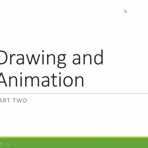Drawing and Animation part 2: Animation (bonus class)