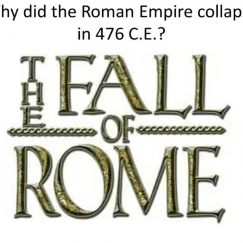 The Fall of Rome
