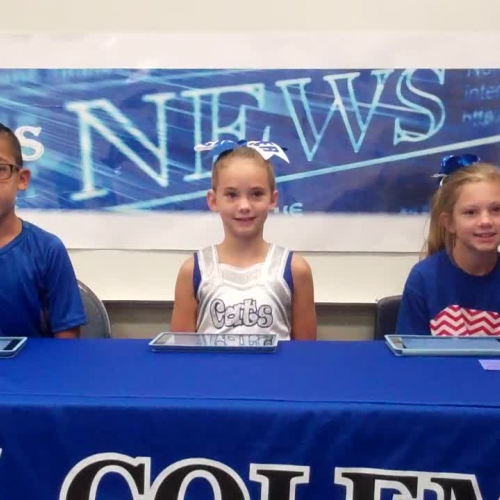 Coleman Elementary Respectful Sept 11 News