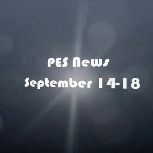 PES News September 14-18