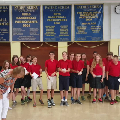 Soles for Catholic Education Walk Chants