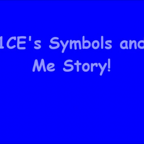 1CE's Symbol and Me Writing