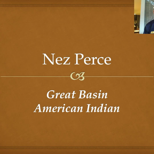 Native American Indian Unit: Nez Perce