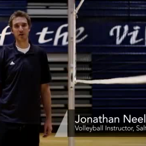 Volleyball : How to Spike a Volleyball 