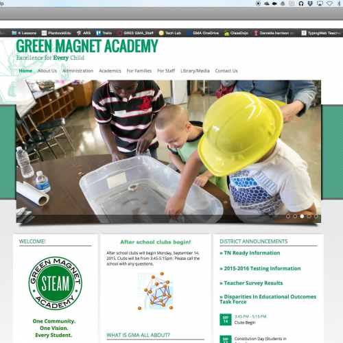 SchoolWires Adding Announcements