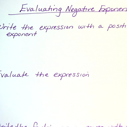 Corbin 4 Negative Exponent Example