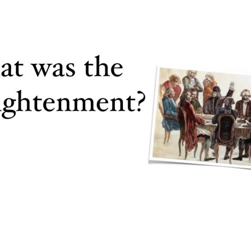 Introduction to the Enlightenment 