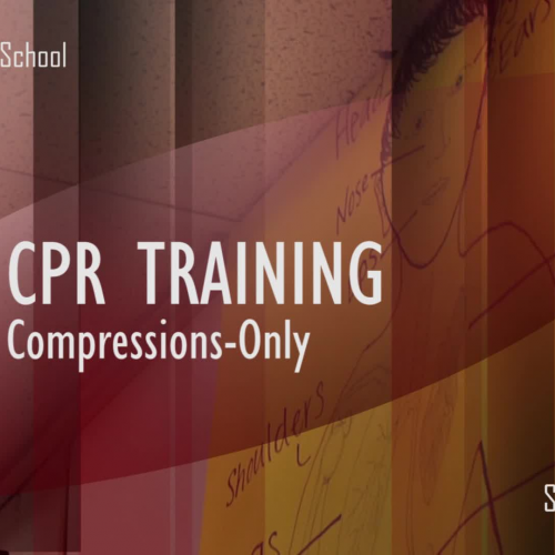 EMT Class CPR Compression Training | Shiprock High School | Shiprock, NM