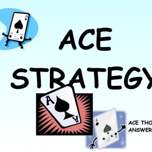 ACE Strategy Lesson