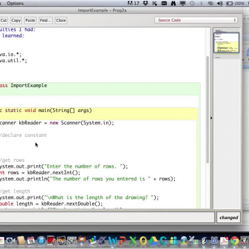 Declaring Constants - Java