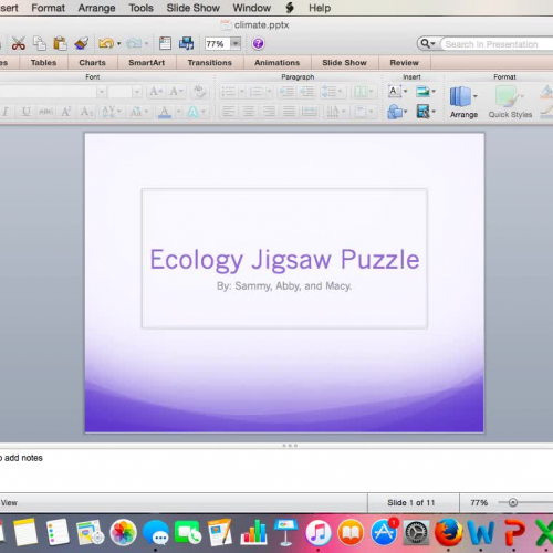 Climate By: Macy Downe, Sami Roth, and Abby Grimes 3rd Period
