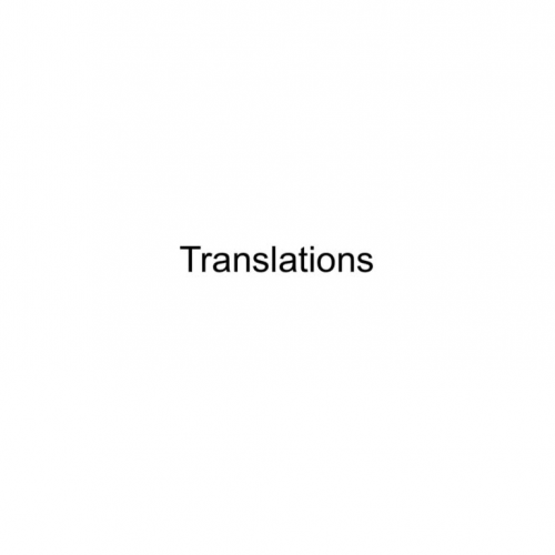 Translations - PreAP