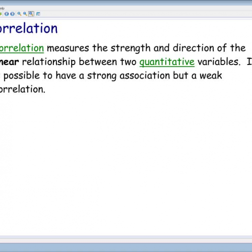 Chapter 6 - Scatterplots, Association, and Correlation - Part 2