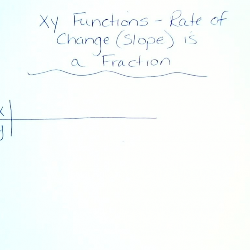 Corbin 3 XY Function Fraction