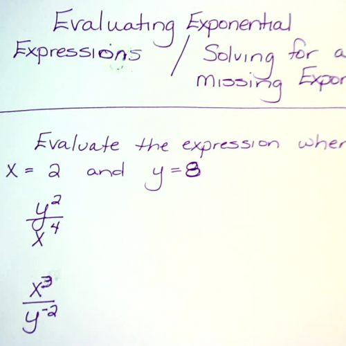 Corbin 4 Evaluating an Exponents Expression